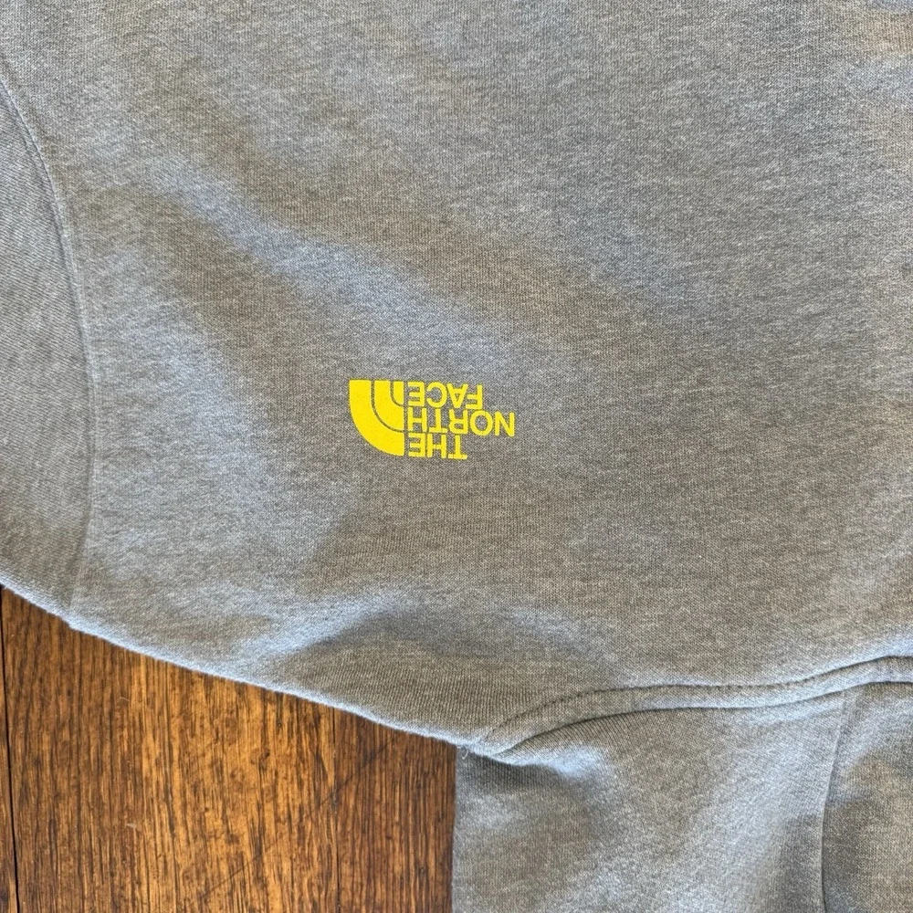 The North Face Hoodie Multi-colored Gradient Logo Graphic Pullover Sweatshirt XL